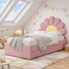 Łóżko Dziecięce Double Bed Daisy Stokrotka - Podwójne Łóżko Tapicerowane Z Szufladą Spania