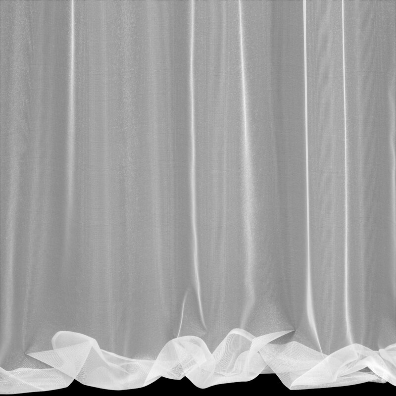 Firana gotowa Tonia biała 290 X 170 cm – rozświetla wnętrze