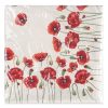 Obrus gobelinowy Maki naturalny 140X180 – wiosenna elegancja
