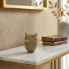 Figurka ceramiczna sowa Eldo szampańska 8 X 6 X 11 cm – na półkę i komodę
