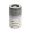 Świecznik ceramiczny KORI kremowy O 8 X 26 cm – na stół i komodę