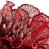 Kwiat dekoracyjny Flore 870 czerwony O 20 X 85 CM – do stylowych aranżacji