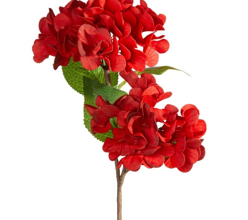 Kwiat dekoracyjny Flore 872 czerwony O 25 X 50 CM – intensywny akcent koloru