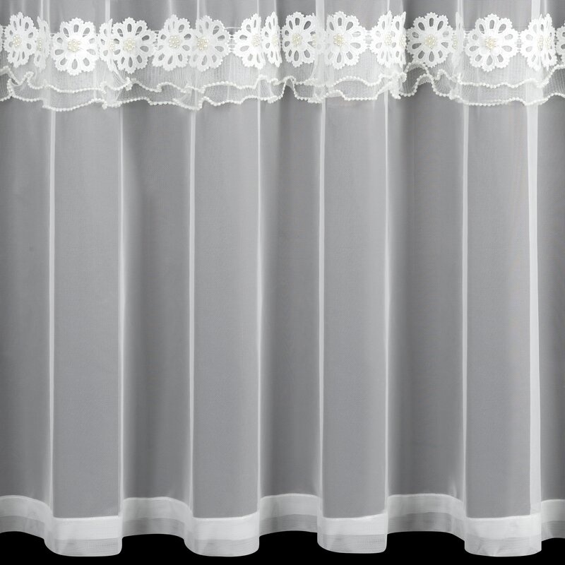 Firana gotowa Isola biała 140 X 250 CM – rozświetla wnętrze