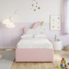 Łóżko Dziecięce Unicorn Box Texti - Tapicerowane Łóżko Z Pojemnikiem I Motywem Jednorożca