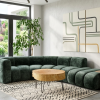 Nowoczesna sofa narożna modułowa tapicerowana Arand RL+R+P