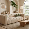 Sofa Modułowa Tapicerowana Arand SL+SP - Kompaktowa Kanapa Prosta Do Salonu