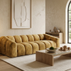 Sofa Modułowa Tapicerowana Arand Line SL+SP - Kompaktowa Kanapa Prosta Do Salonu