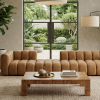Nowoczesna pikowana sofa modułowa tapicerowana Arand SL+P+S+SP