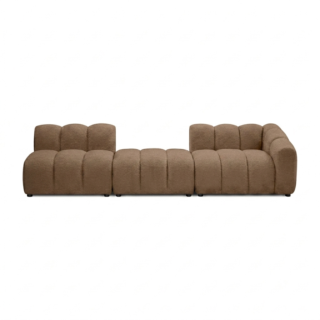 Sofa Modułowa Tapicerowana Arand Line S+P+SP – Duża Trzyelementowa Kanapa Do Salonu