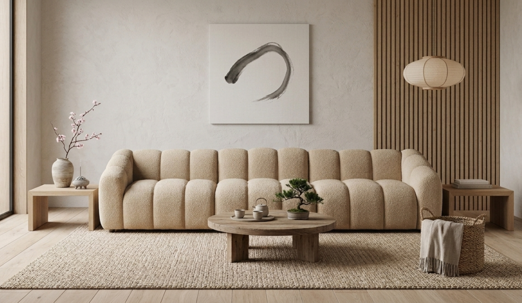 Sofa Pikowana Modułowa Tapicerowana Arand Line SL+S+SP - Duża Kanapa Do Salonu