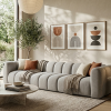 Sofa Pikowana Modułowa Tapicerowana Arand SL+S+SP - Duża Kanapa Do Salonu