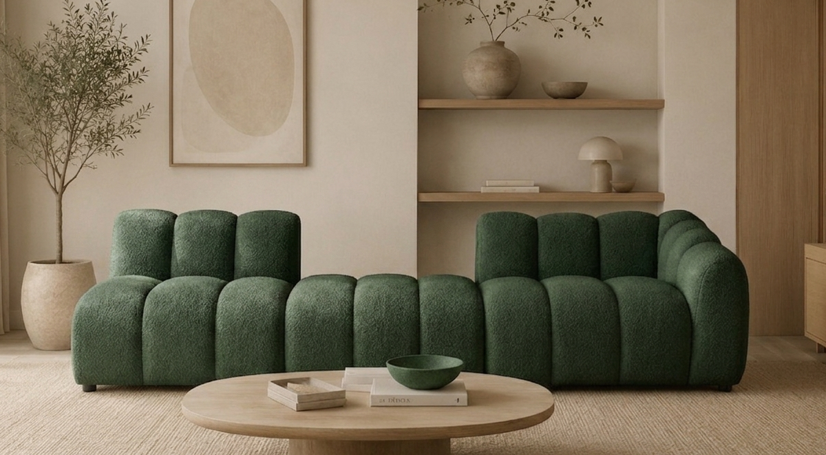 Sofa Modułowa Tapicerowana Arand Line S+P+SP – Duża Trzyelementowa Kanapa Do Salonu