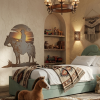 Łóżko Dziecięce Double Bed Dino - Podwójne Łóżko Tapicerowane Z Wysuwaną Szufladą Spania