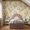 Łóżko Dziecięce Double Bed Daisy Stokrotka - Podwójne Łóżko Tapicerowane Z Szufladą Spania