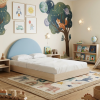 Rosnące Łóżko Dziecięce Pille Półokrągłe Legs Basic - Subtelny Design i Komfort na Lata