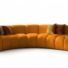 Nowoczesna Sofa Narożna do Salonu Arand Line RL+R+P - Modułowa Tapicerowana Pikowana