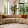 Nowoczesna sofa narożna modułowa tapicerowana Arand RL+R+P