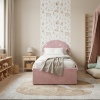 Łóżko Dziecięce Confetti Double Bed - Podwójne Łóżko Tapicerowane Z Wysuwaną Szufladą