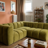 Sofa narożna modułowa tapicerowana Arand SL+RK+S