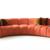 Nowoczesna Sofa Narożna do Salonu Arand Line RL+R+P - Modułowa Tapicerowana Pikowana
