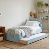 Podwójne Łóżko Wysuwane Double Bed Miś Teddy - Funkcjonalność dla Rodzeństwa