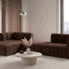 Nowoczesna sofa modułowa tapicerowana Arand SZL+P+SP