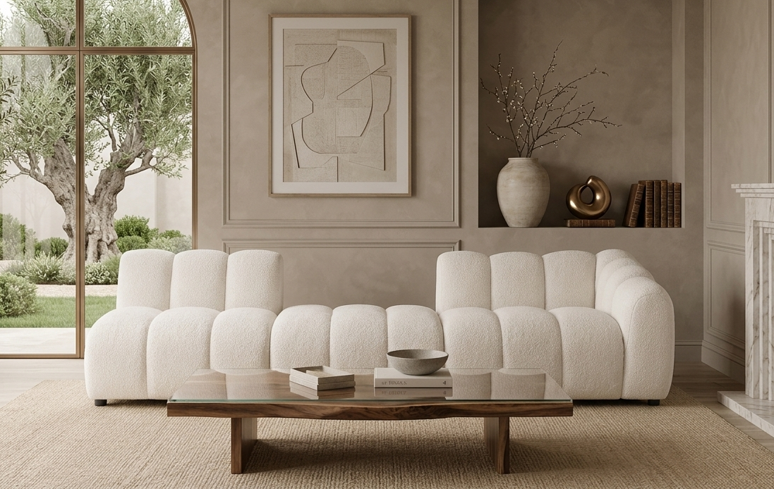 Sofa Modułowa Tapicerowana Arand Line S+P+SP – Duża Trzyelementowa Kanapa Do Salonu