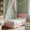 Łóżko Tapicerowane Rosnące Dziecięce Redu Kids Legs Texti