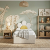 Łóżko Dziecięce Confetti Double Bed - Podwójne Łóżko Tapicerowane Z Wysuwaną Szufladą