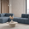 Nowoczesna sofa modułowa tapicerowana Arand SZL+P+SP