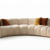Nowoczesna Sofa Narożna do Salonu Arand Line RL+R+P - Modułowa Tapicerowana Pikowana