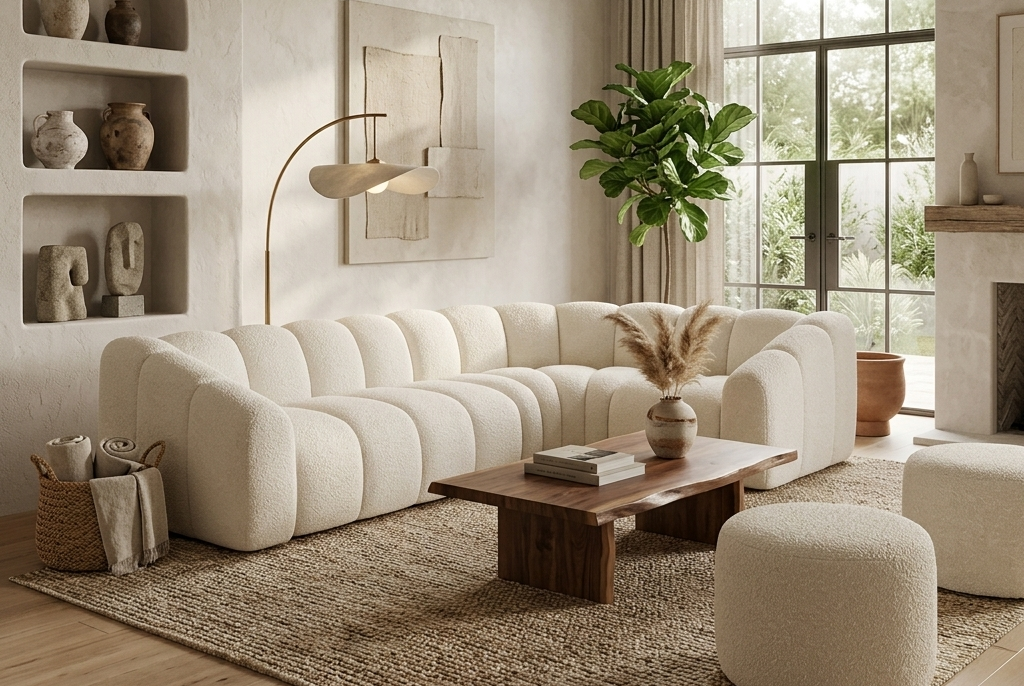 Sofa Modułowa Tapicerowana Arand Line SL4+RS+SP - Nowoczesny Narożnik Do Salonu