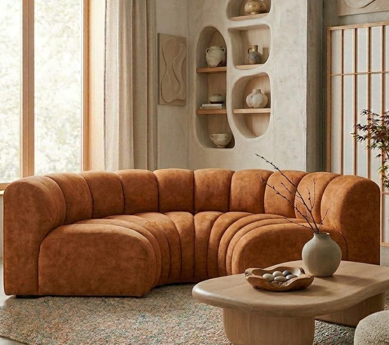 Sofa Modułowa Tapicerowana Arand RS+RS - Kompaktowa Kanapa Z Elementów Narożnych
