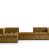 Nowoczesna sofa modułowa tapicerowana Arand SZL+P+SP
