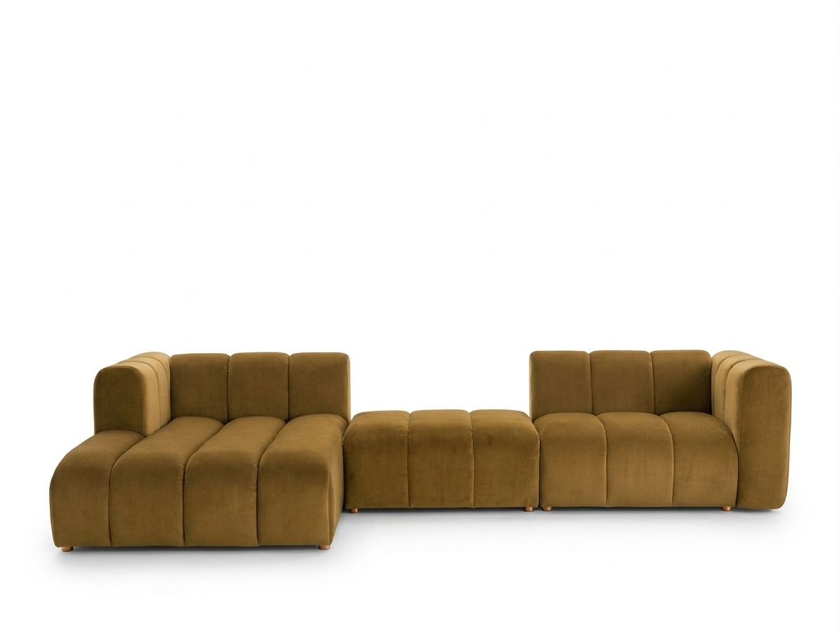 Nowoczesna sofa modułowa tapicerowana Arand SZL+P+SP