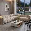 Sofa narożna modułowa tapicerowana Arand SL5+RS+SP5