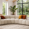 Nowoczesna sofa narożna modułowa tapicerowana Arand RL+R+P