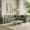 Sofa Modułowa Tapicerowana Arand Line SL4+RS+SP - Nowoczesny Narożnik Do Salonu