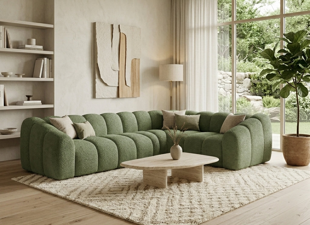 Sofa Modułowa Tapicerowana Arand Line SL4+RS+SP - Nowoczesny Narożnik Do Salonu