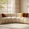 Nowoczesna sofa narożna modułowa tapicerowana Arand RL+R+P