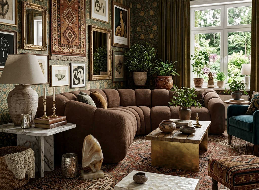 Sofa Modułowa Tapicerowana Arand Line SL4+RS+SP - Nowoczesny Narożnik Do Salonu