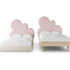 Rosnące Łóżko Dziecięce Chmurka Cloud Legs Basic - Przypodłogowe z Zagłówkiem Chmurką