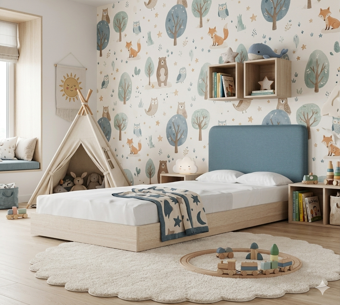 Rosnące Łóżko Dziecięce Redu Kids Legs Basic - Elegancja Prostota i Funkcjonalność
