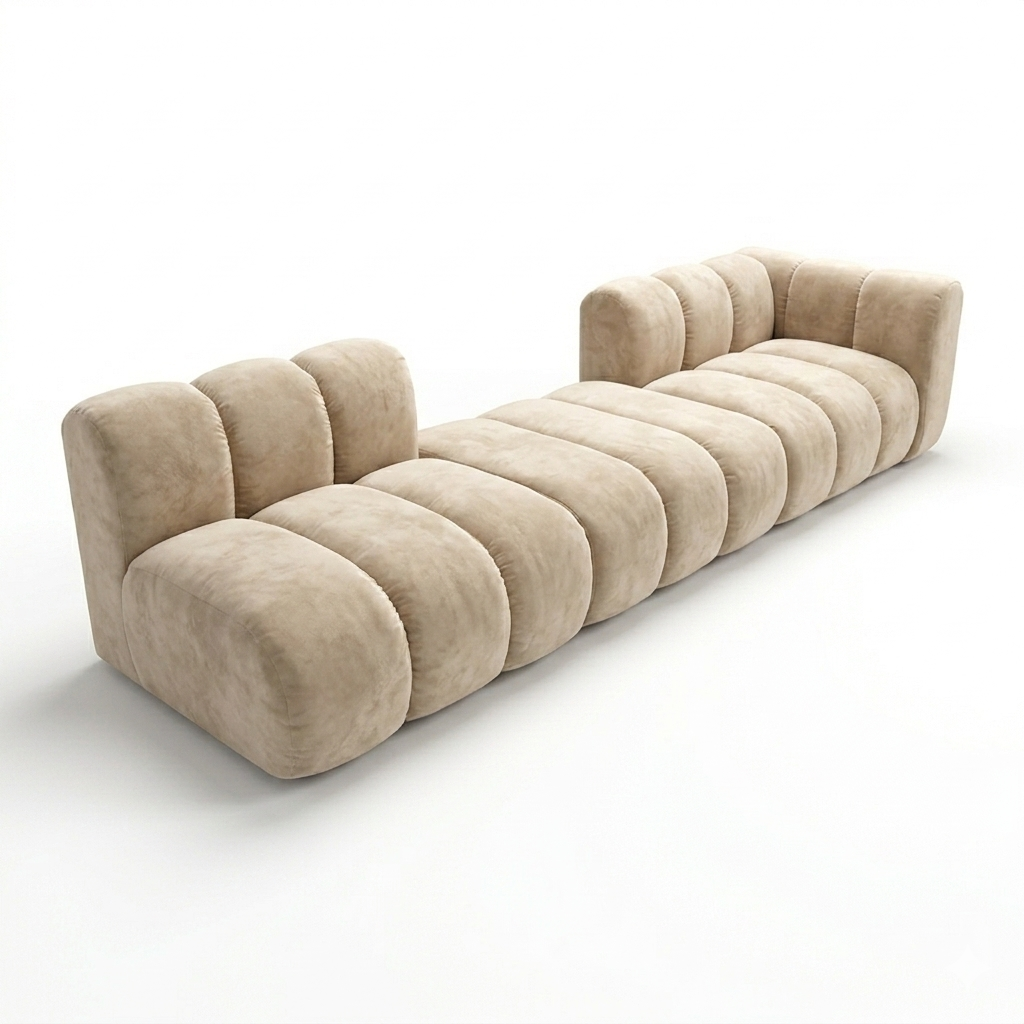 Sofa Modułowa Tapicerowana Arand S+P+SP – Duża Trzyelementowa Kanapa Do Salonu
