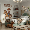 Łóżko Dziecięce Double Bed Dino - Podwójne Łóżko Tapicerowane Z Wysuwaną Szufladą Spania
