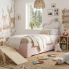 Łóżko Dziecięce Double Bed Unicorn - Podwójne Łóżko Tapicerowane Z Wysuwaną Szufladą Spania