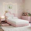 Łóżko Dziecięce Unicorn Legs Basic - Rosnące Łóżko Z Zagłówkiem W Kształcie Jednorożca