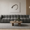 Sofa Pikowana Modułowa Tapicerowana Arand Line SL+S+SP - Duża Kanapa Do Salonu