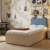 Łóżko Dziecięce Miś Teddy Box Basic - Przytulny Design z Praktycznym Pojemnikiem